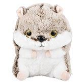 10" Furry Hamster Plush Sold in 2 Pcs